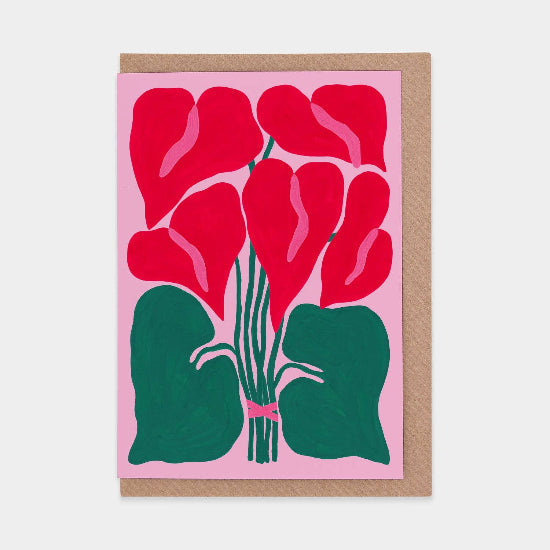 Laceleaf Greetings Card