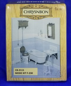 Chrysnbon Furniture Kit - Victorian Bathroom