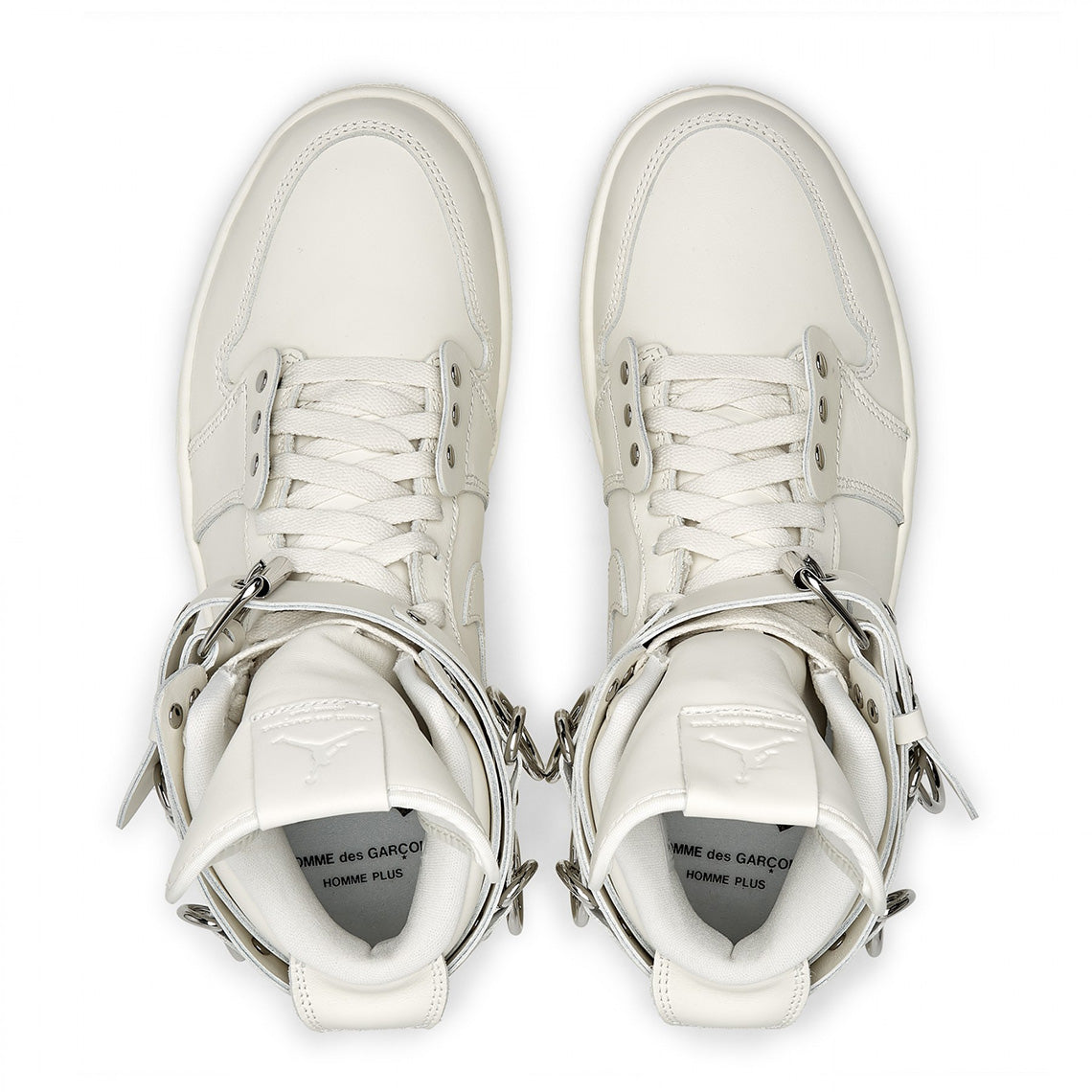 1 Retro High Comme des Garcons White