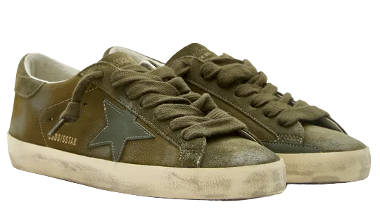 Golden Goose Super Star Classic Olive Night