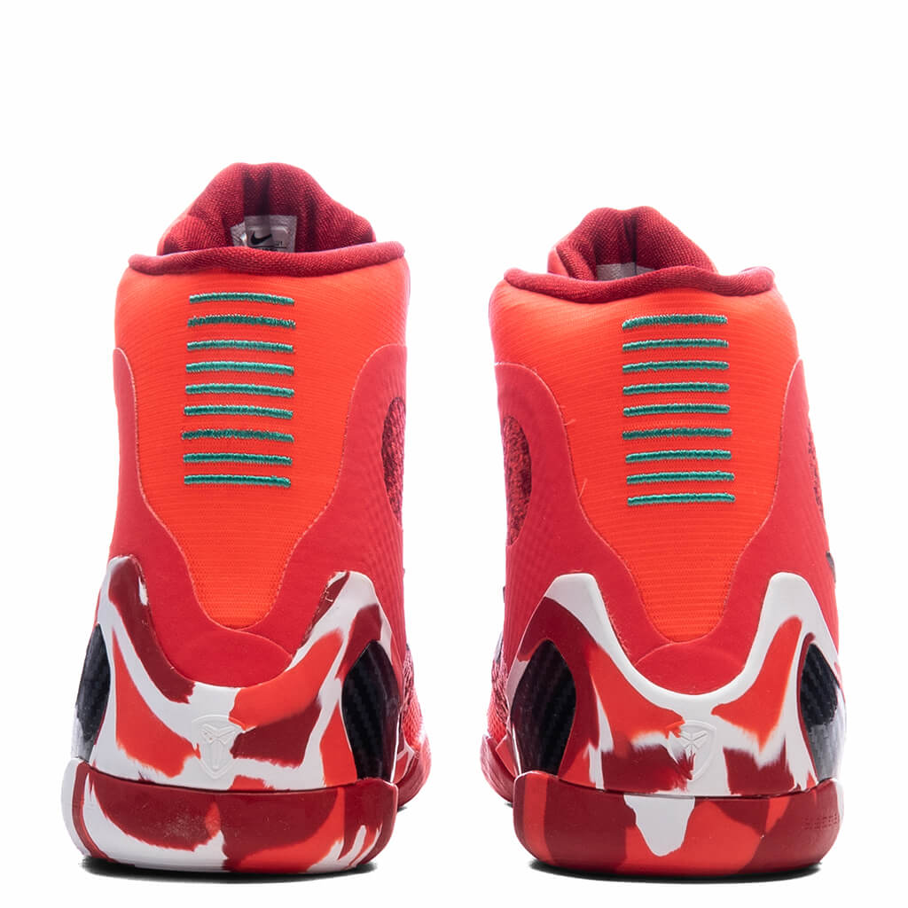Kobe 9 Elite (GS) Christmas - Bright Crimson/Black/White