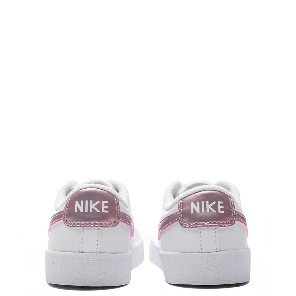 Blazer Low '77 (TD) - White/Pink Glaze