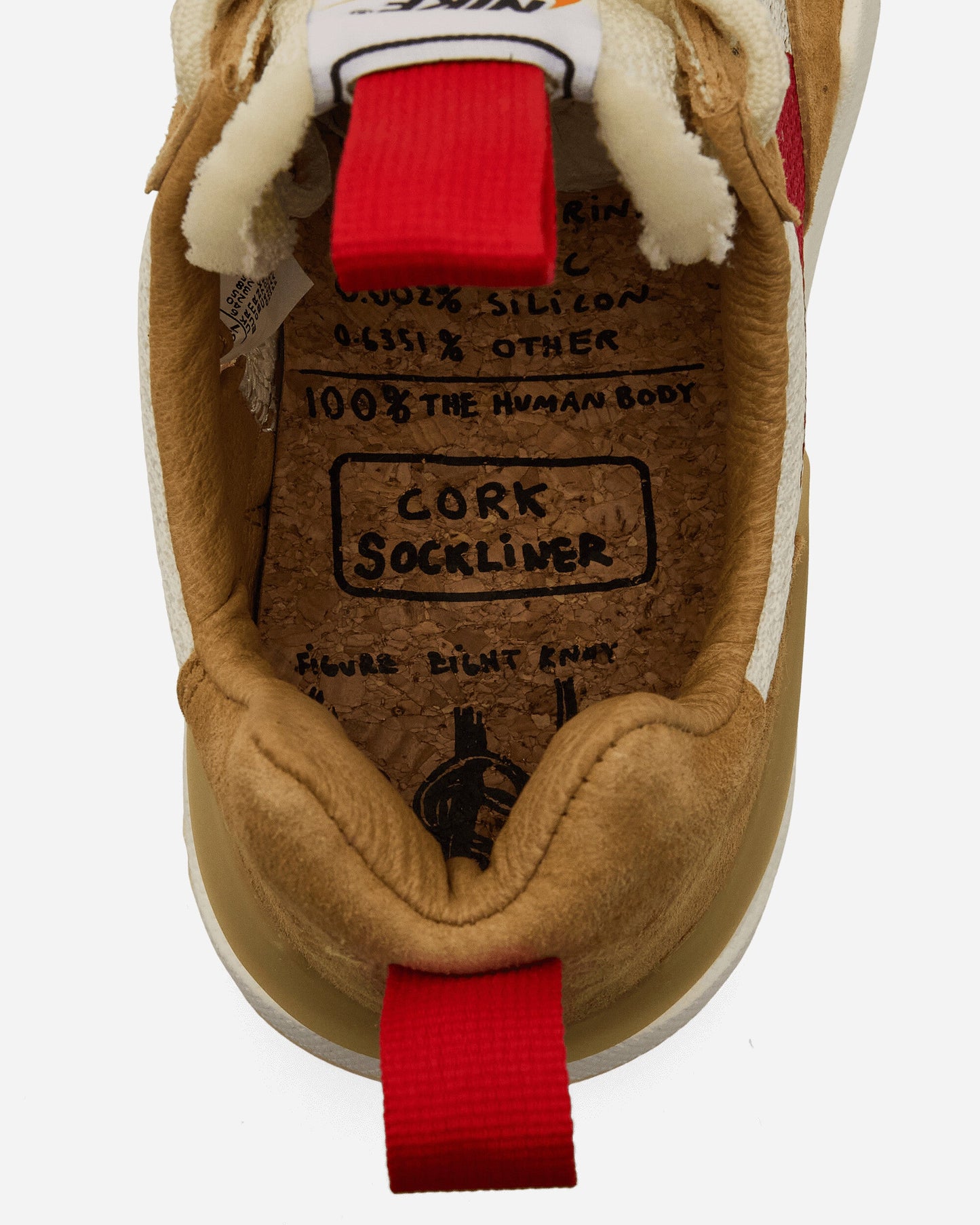 Tom Sachs Mars Yard 3.0 Sneakers Natural / Sport Red / Maple