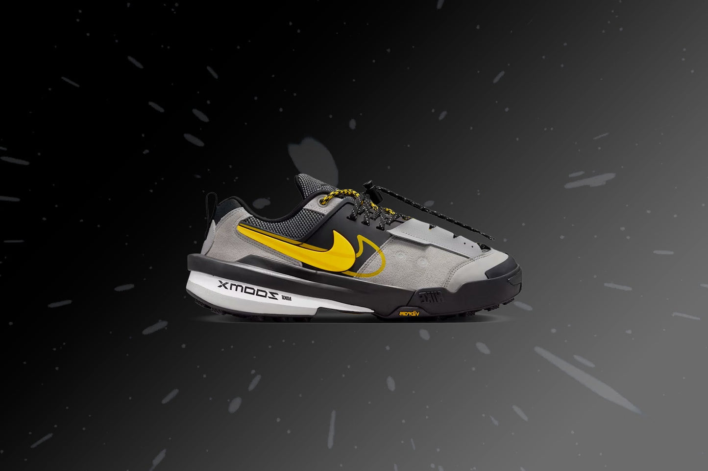 Sacai Zegamadome - Matte Silver/Tour Yellow/Black