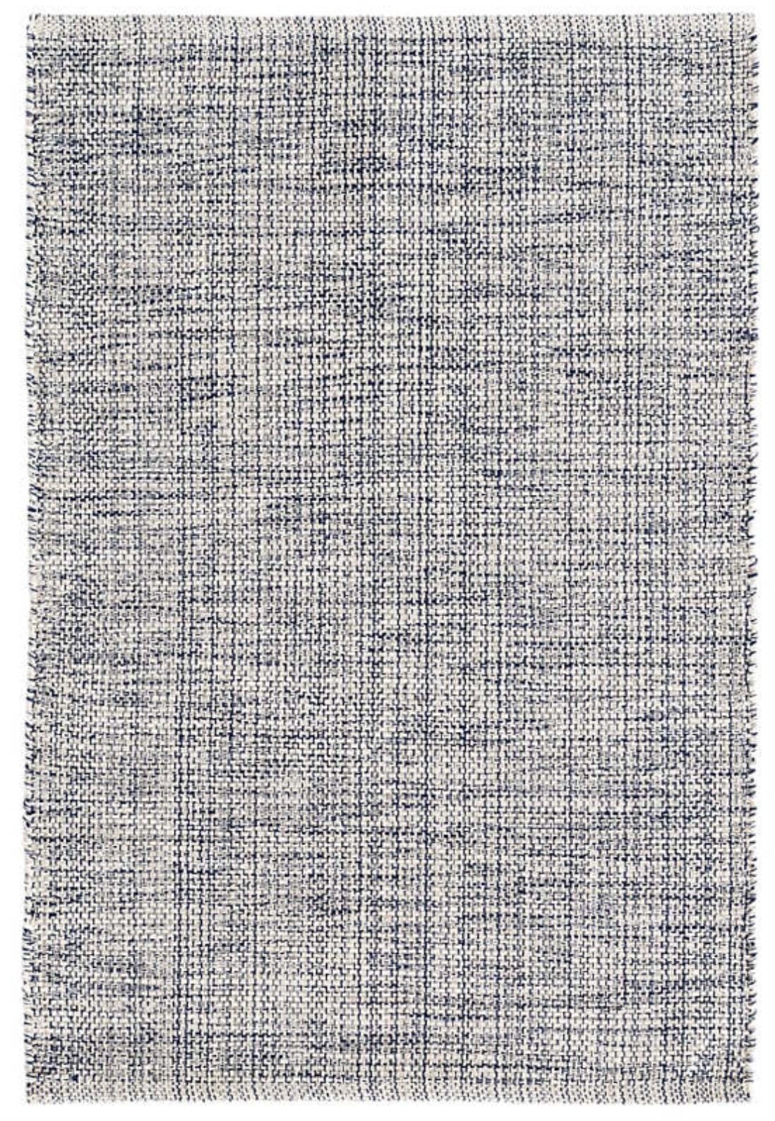 Dash & Albert - Woven Cotton Rug, Marled Indigo