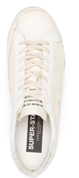 Golden Goose Super Star Beige Silver