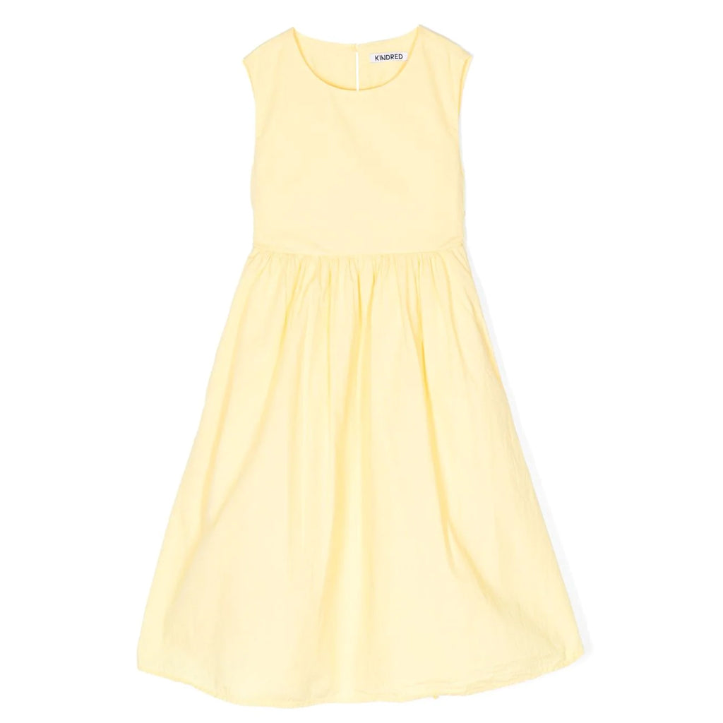 Bow-Detail Sleeveless Dress