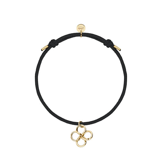 Atelier Paulin Cord Bracelet Lucky Charm