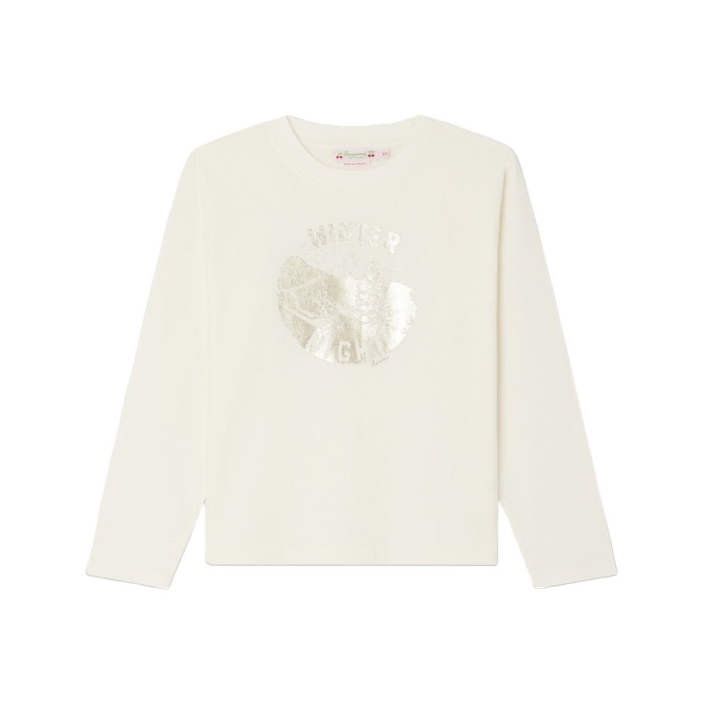 Bonpoint Graphic Print Long Sleeve  T-shirt