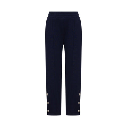 Balmain Kids Raised Seam Jersey Trousers