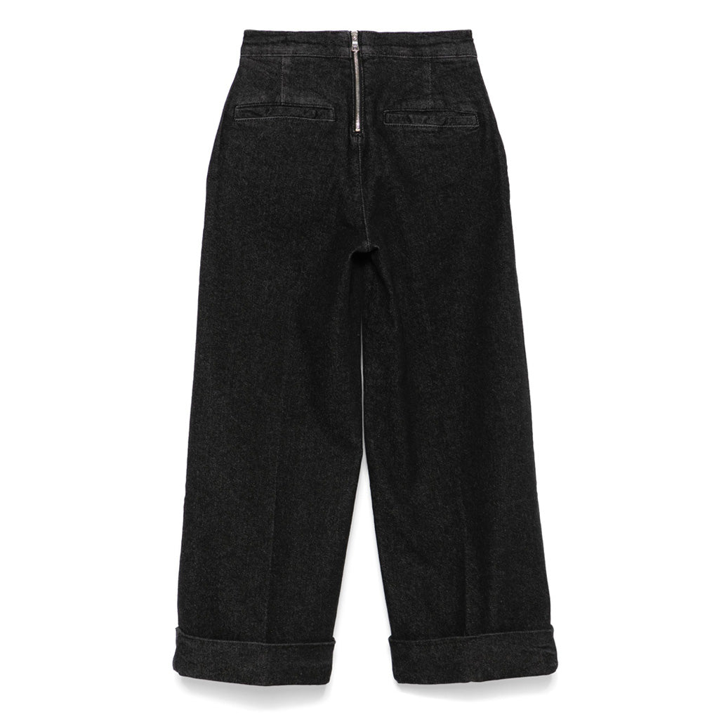 Balmain Kids Wide Leg Jeans