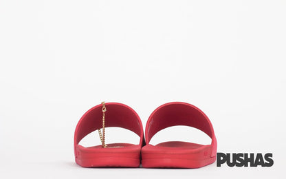 Straye Slides x Ben Baller 'Ben Baller Did the Chain' Red (New)