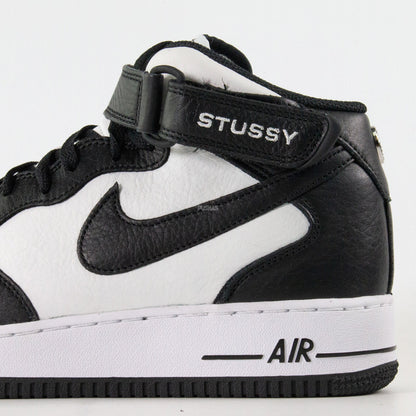 Air Force 1 Mid Stussy 'Light Bone Black' (2022)