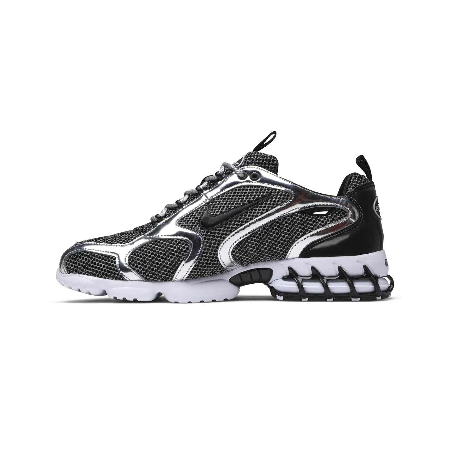 Air Zoom Spiridon Cage 2 x Stussy 'Pure Platinum