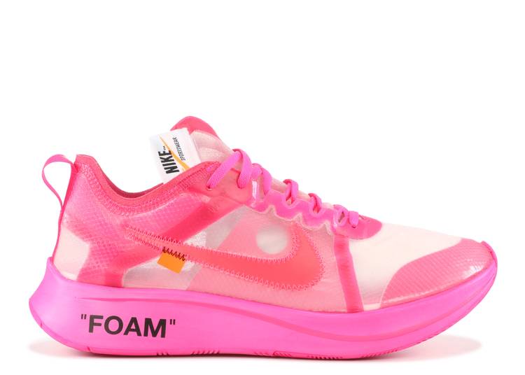 Zoom Fly Off White Pink