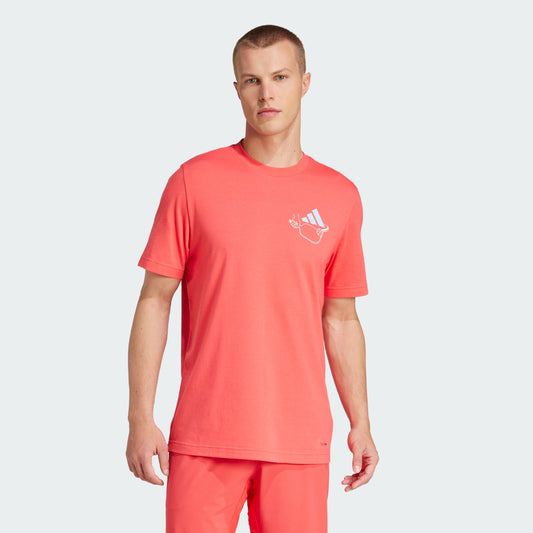 Men's adidas Pickleball Served Graphic Tee