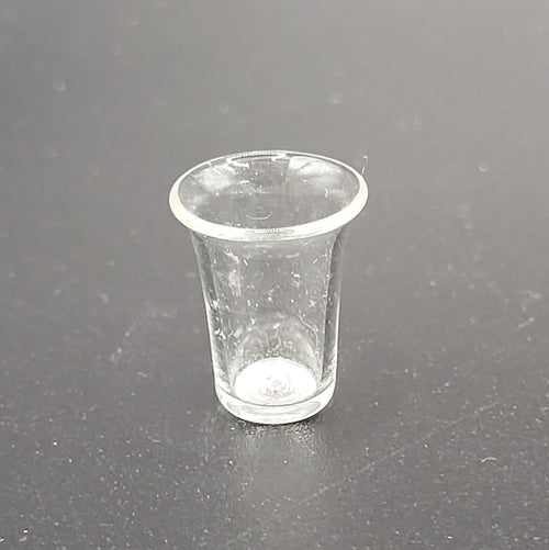 Glass Vase - Flared at Top of Vase - 1/12 Scale Dollhouse Miniature
