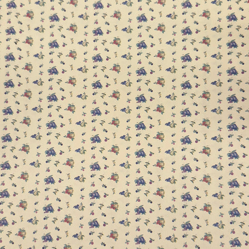 Fruit Sprays on Pale Yellow Background - Wallpaper
