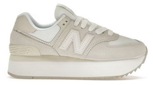 574 Plus Sand White (Women's)