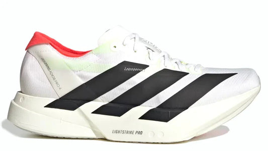 Adizero Adios Pro 4 White Black Red (Women's)