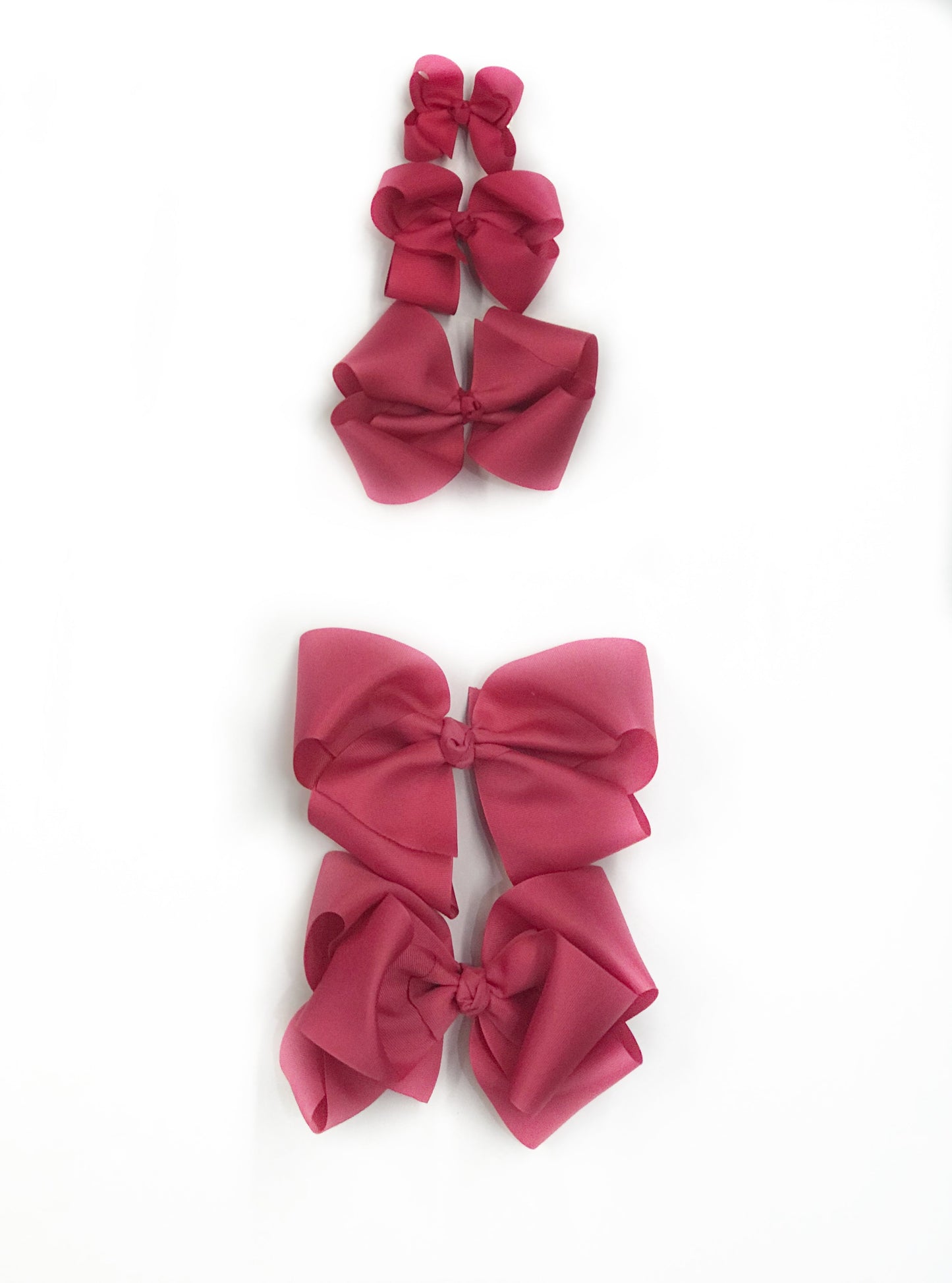 Hot Pink Hair Bow - Choose Size (3â-8â)