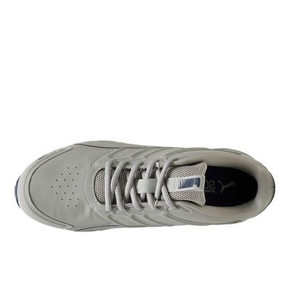 Electro Synthetic Leather Lace Up Sneakers