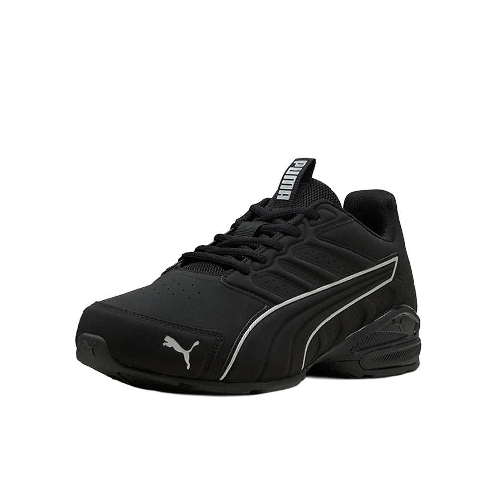 Electro Synthetic Leather Lace Up Sneakers