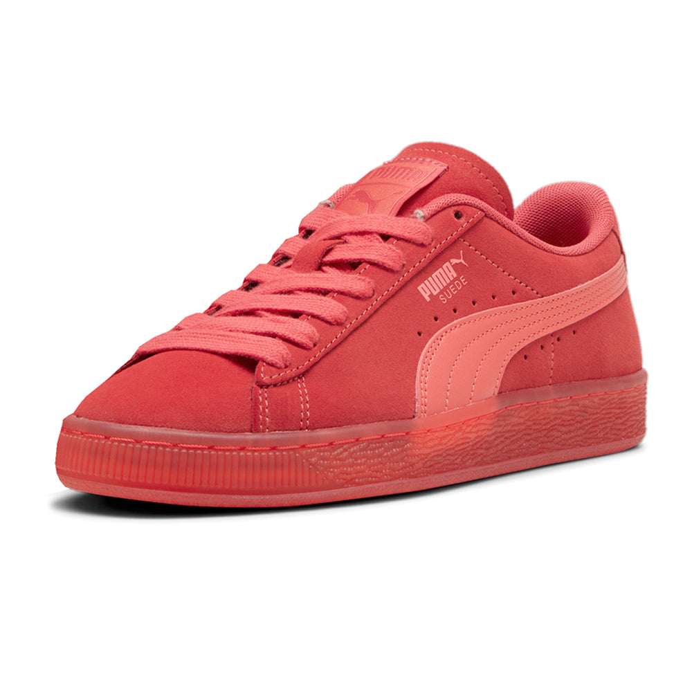 Suede Classic Translucent Lace Up Sneakers