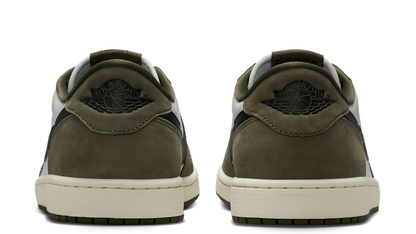1 Retro Low Medium Olive Summit White Sail Black