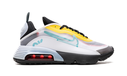 Air Max 2090 "White Speed Yellow Bleached Aqua"