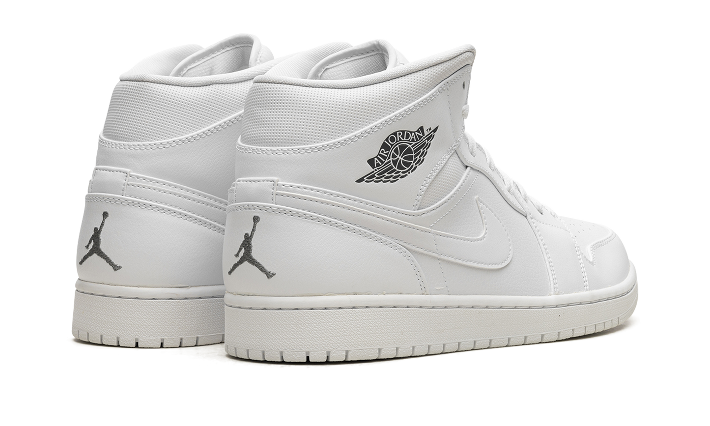 1 Mid "White / Cool Grey"