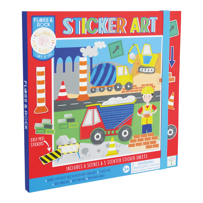 Construction Sticker Art