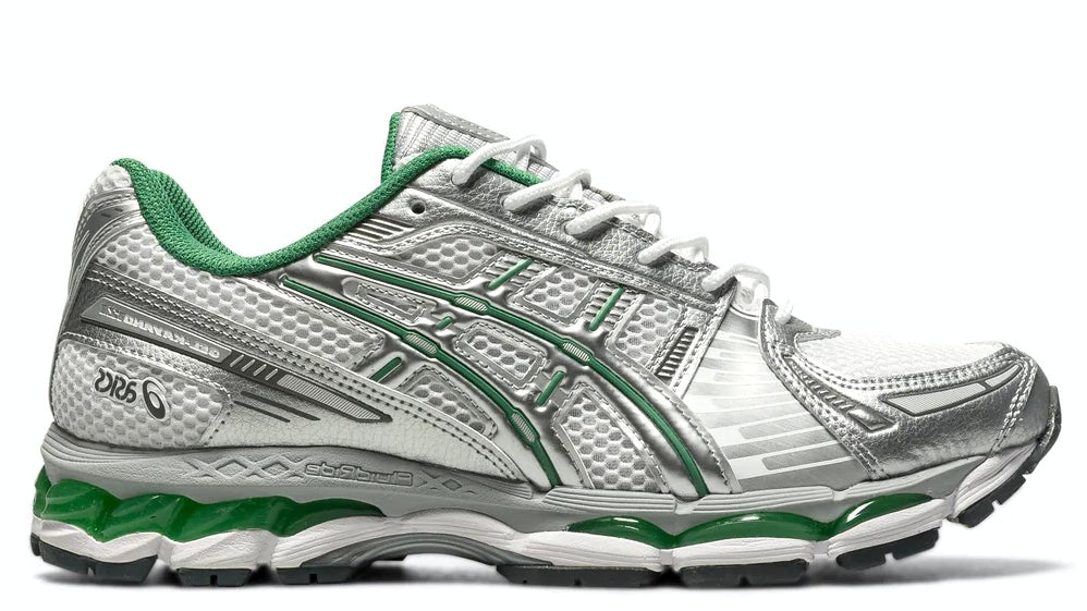 Gel Kayano 12.1 White Pure Silver Green