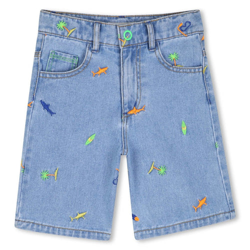 Billieblush Denim Bermuda Shorts