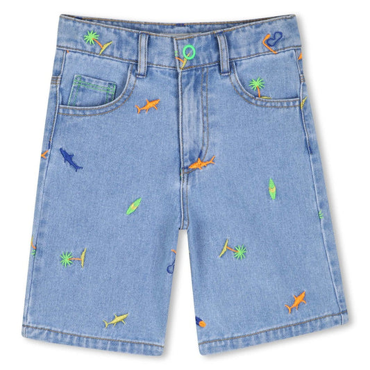 Billieblush Denim Bermuda Shorts