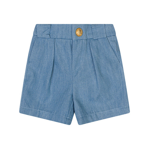 Balmain Kids Chambray Shorts