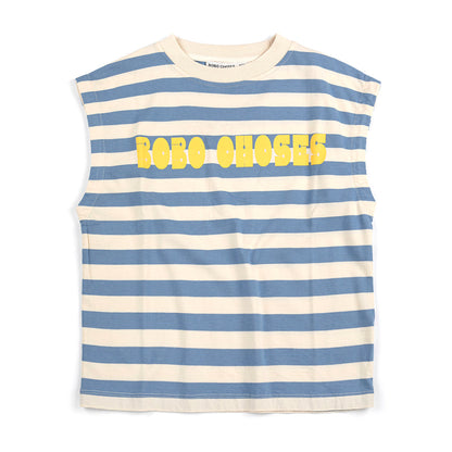 Bobo Choses Modern Striped Sleeveless T-shirt