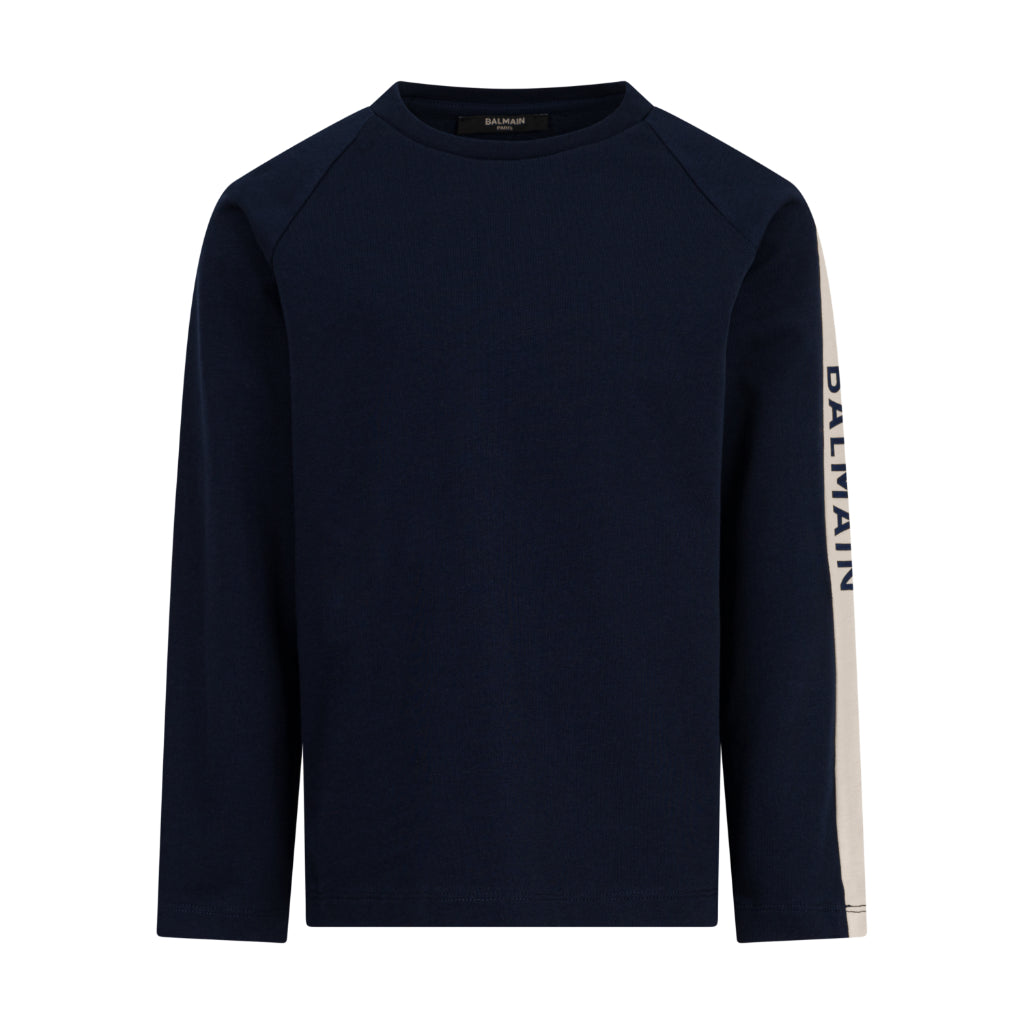 Balmain Kids Logo Print T-shirt
