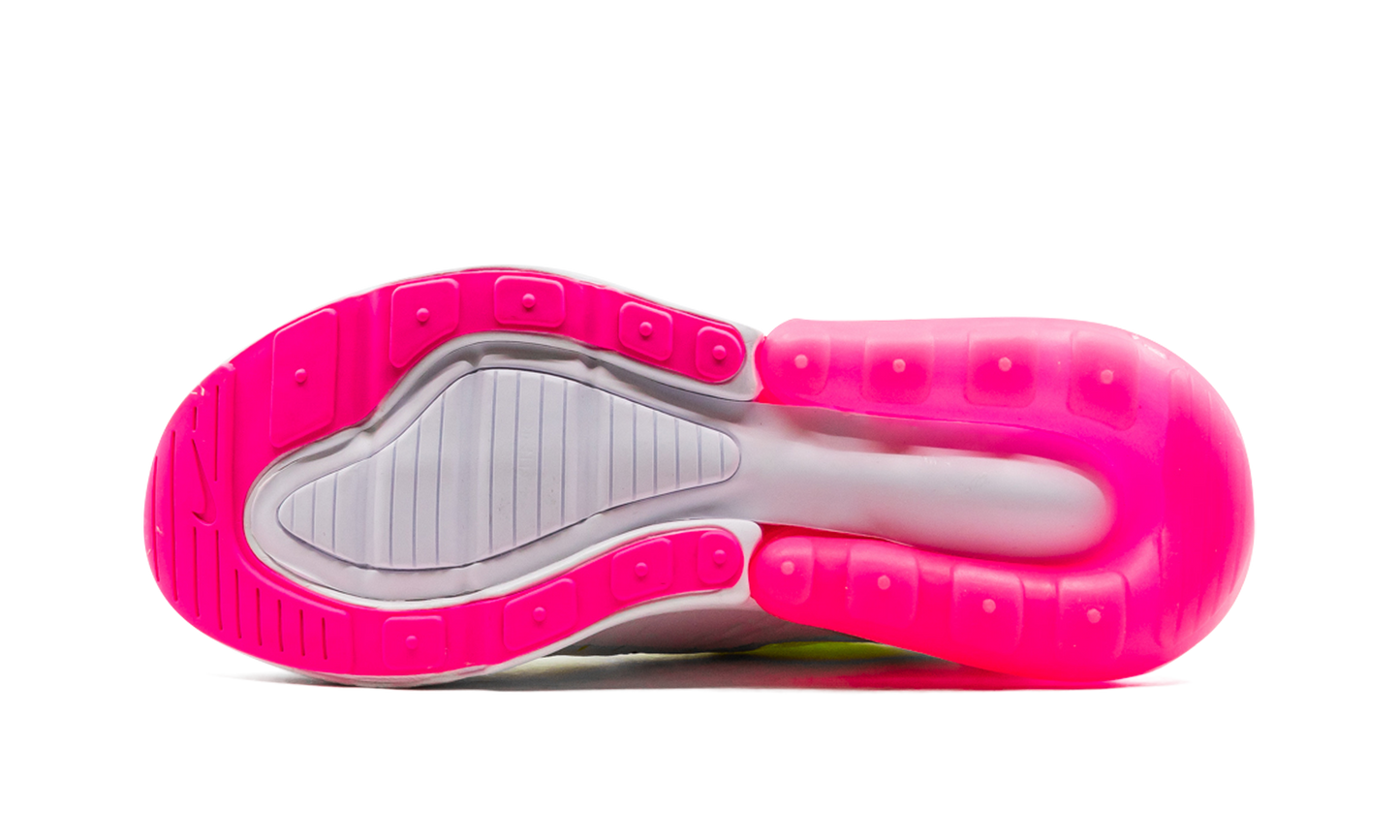 AIR MAX 270 MNS WMNS "White / Pink Blast / Volt" DH0252 100