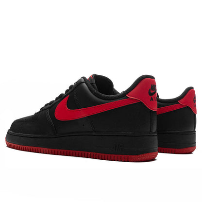 Air Force 1 '07 - Black/University Red/Black