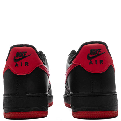 Air Force 1 '07 - Black/University Red/Black