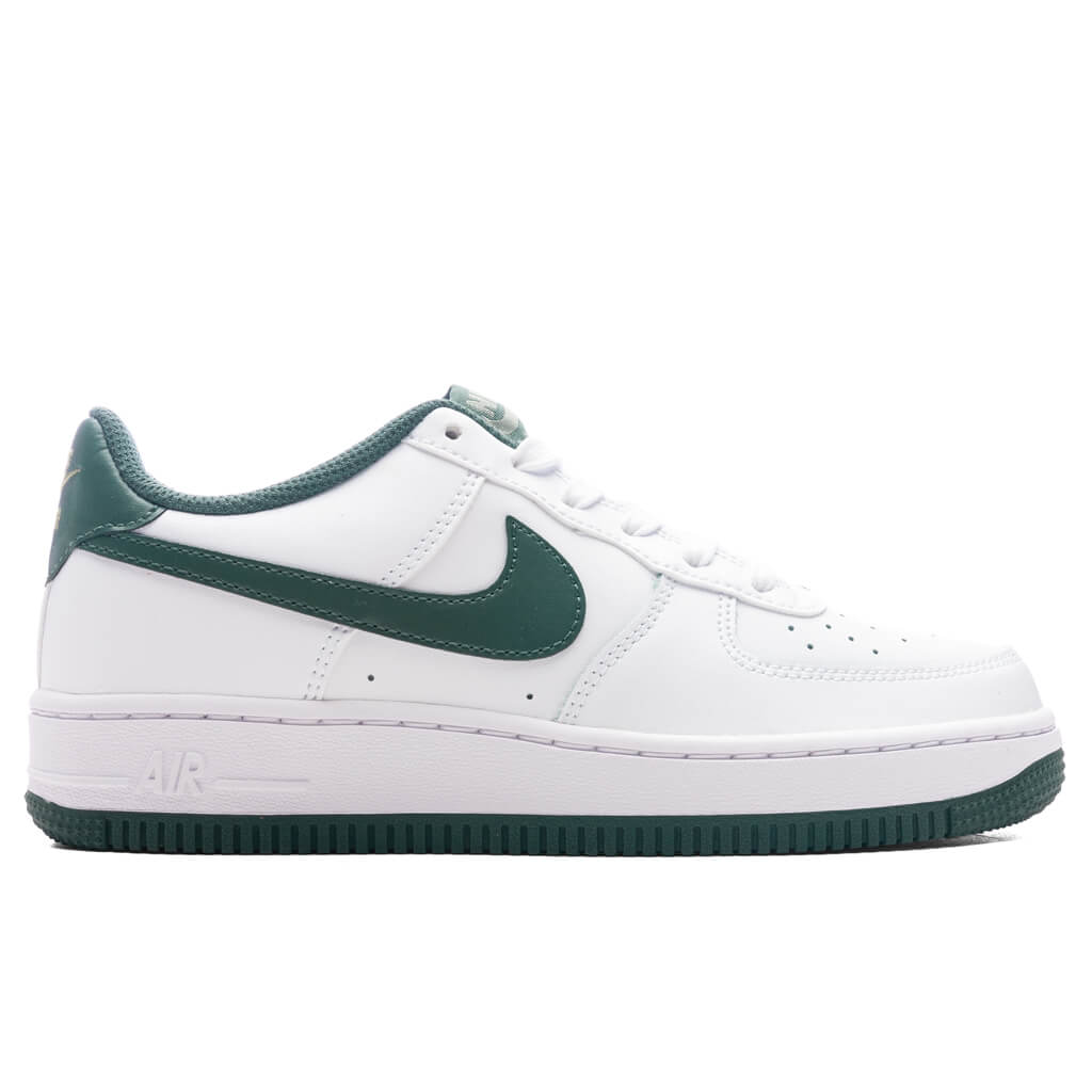Air Force 1 (GS) - White/Vintage Green/Oil Green
