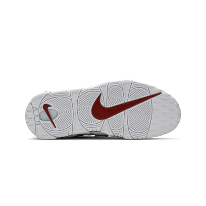Air More Uptempo 'White Varsity Red Outline' (2021)