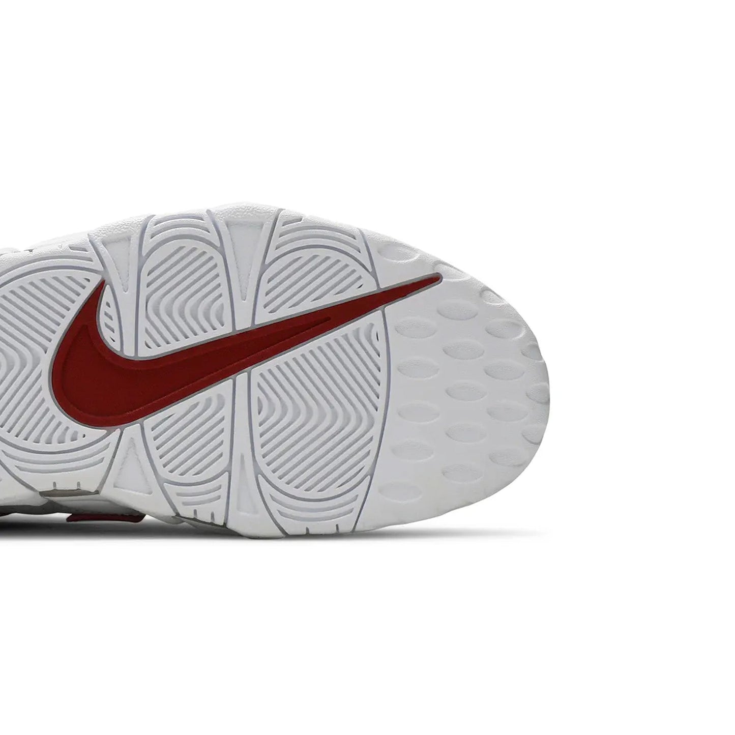 Air More Uptempo 'White Varsity Red Outline' (2021)