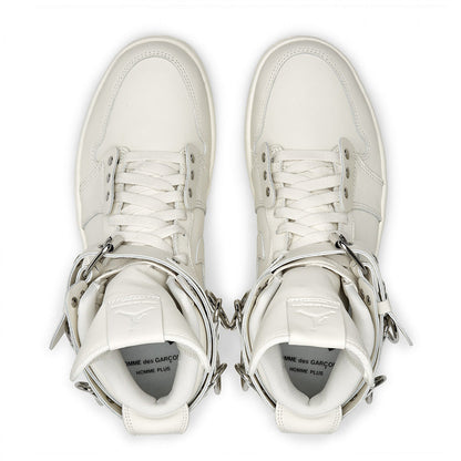 1 Retro High Comme des Garcons White