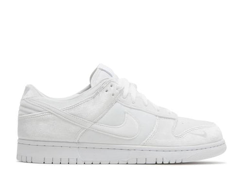 Dunk Low Dover Street Market Triple White Velvet