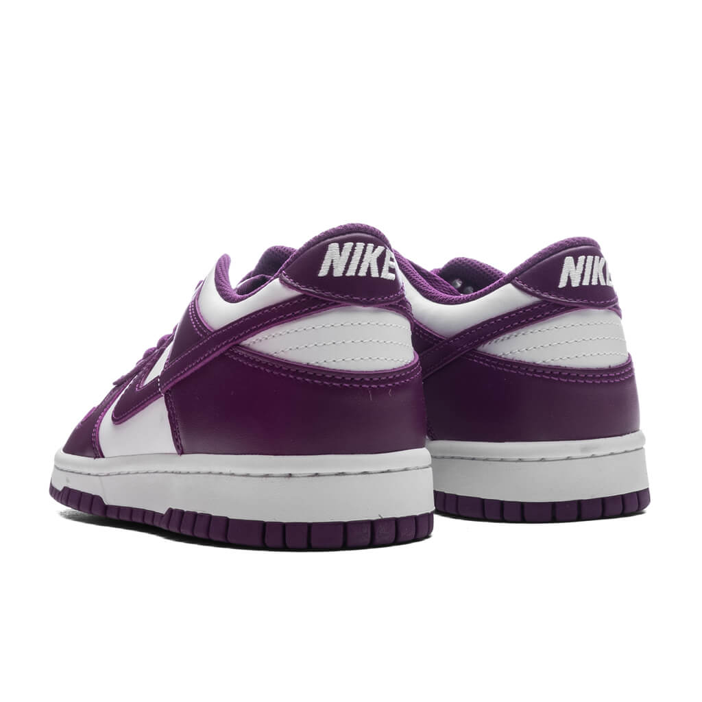 Dunk Low (GS) - White/Viotech/White