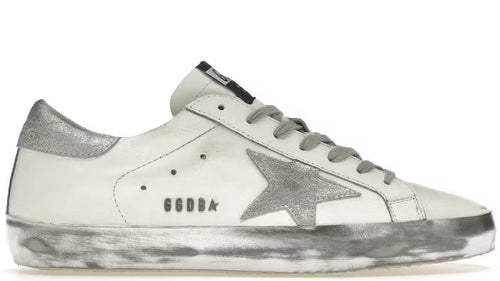 Golden Goose Super Star White Silver