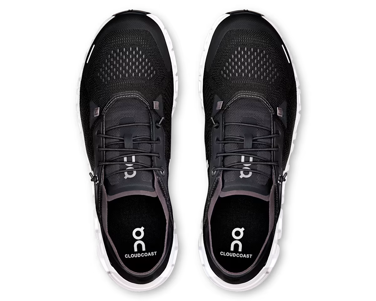 On Running Cloud 6 Coast Black White