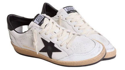 Golden Goose Ball Star Nappa White Black